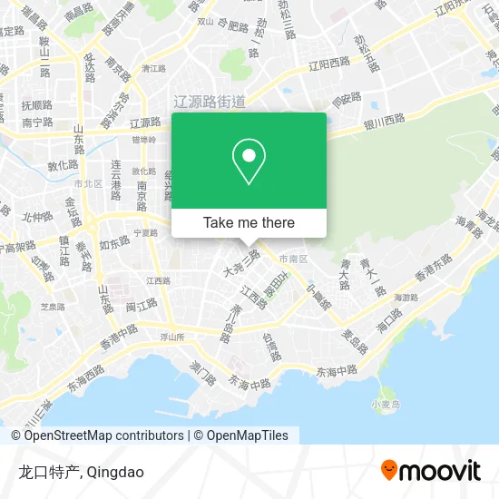 龙口特产 map