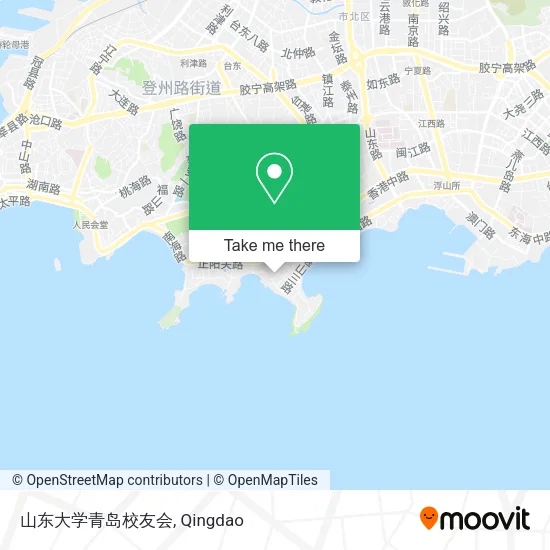 山东大学青岛校友会 map