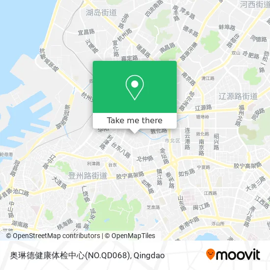 奥琳德健康体检中心(NO.QD068) map