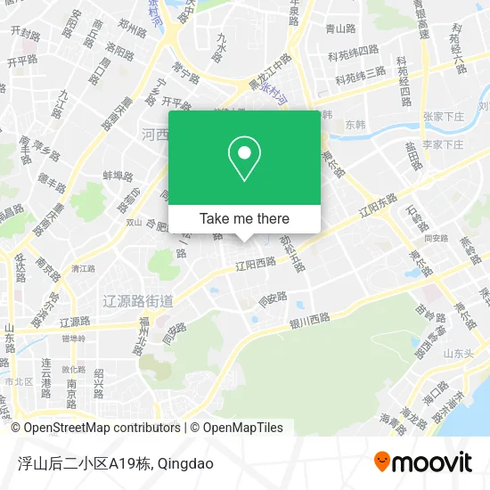 浮山后二小区A19栋 map
