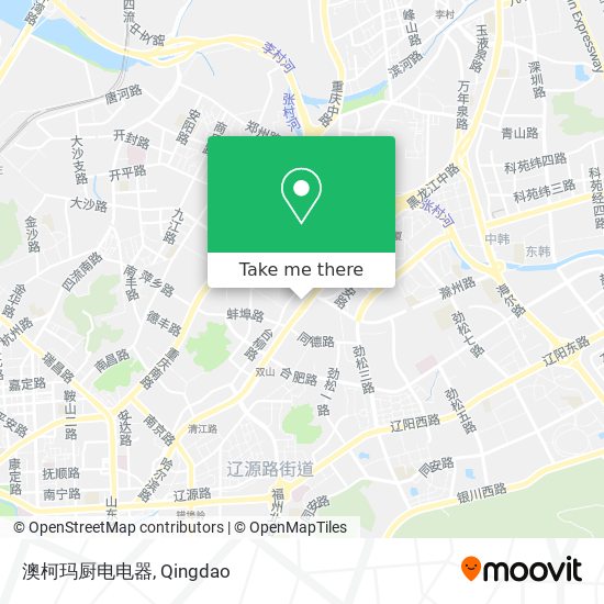 澳柯玛厨电电器 map