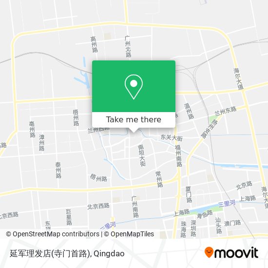 延军理发店(寺门首路) map