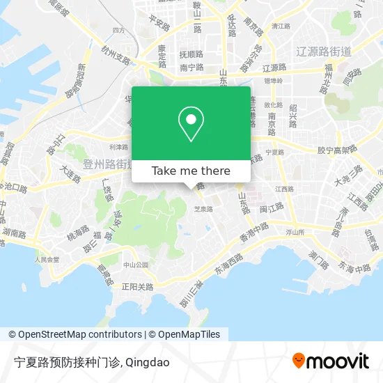 宁夏路预防接种门诊 map