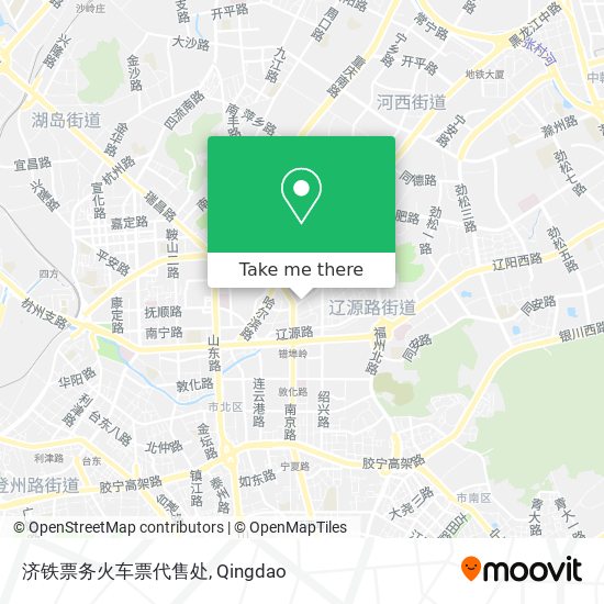 济铁票务火车票代售处 map