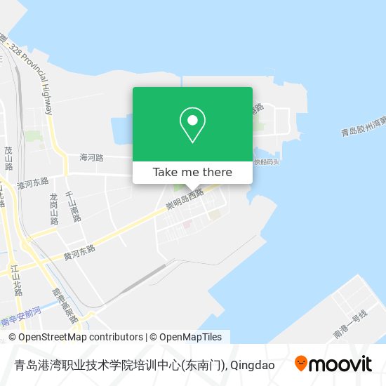 青岛港湾职业技术学院培训中心(东南门) map