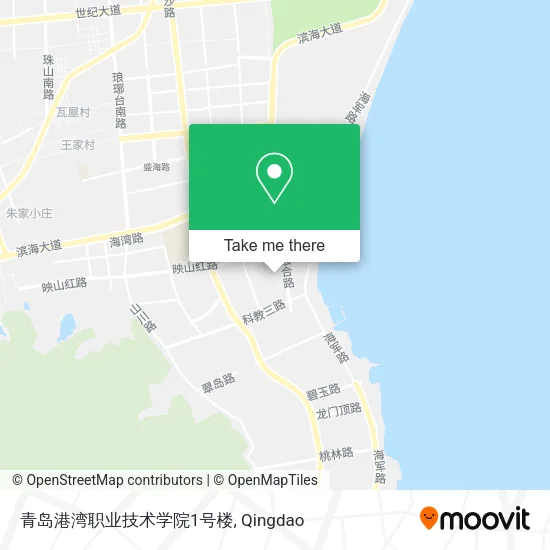 青岛港湾职业技术学院1号楼 map