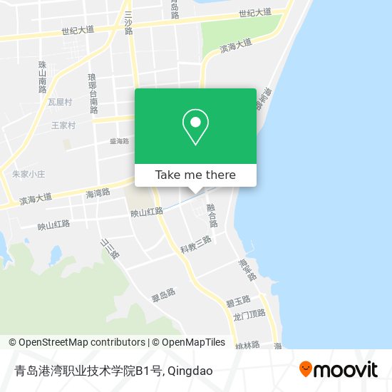 青岛港湾职业技术学院B1号 map