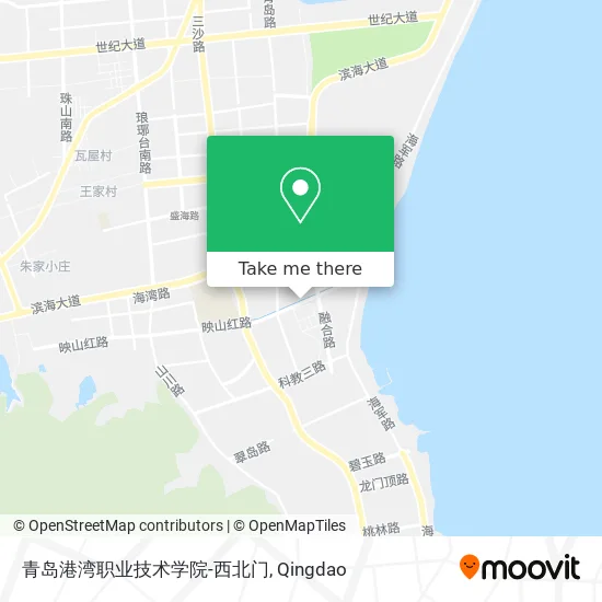 青岛港湾职业技术学院-西北门 map