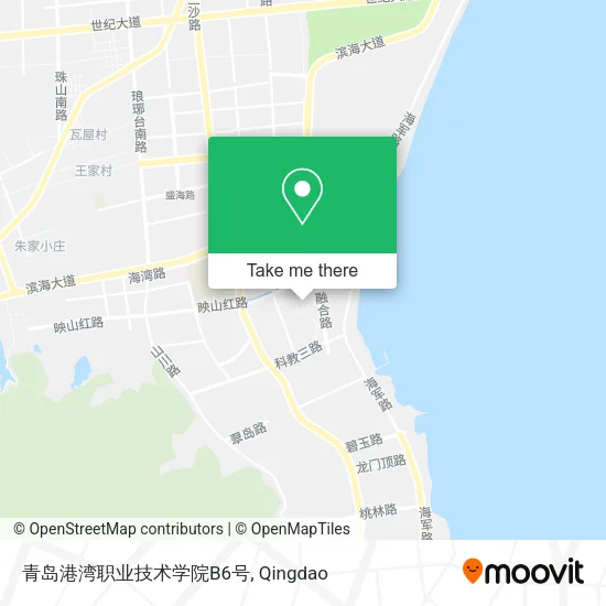 青岛港湾职业技术学院B6号 map