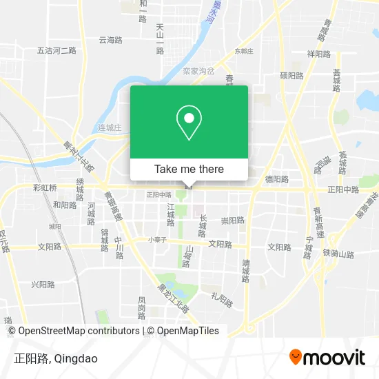 正阳路 map