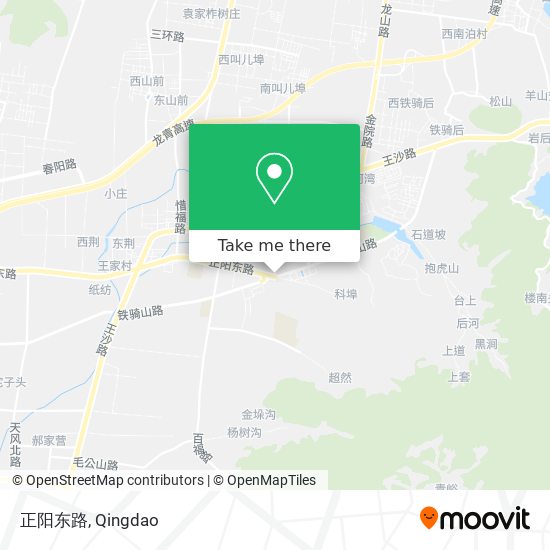 正阳东路 map