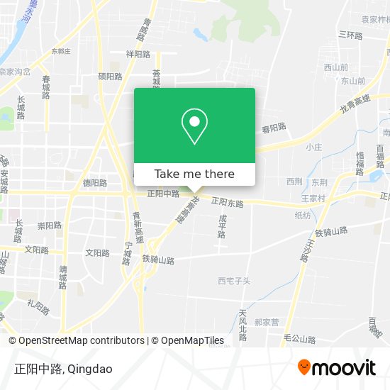 正阳中路 map