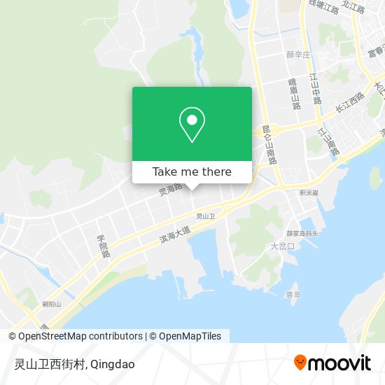 灵山卫西街村 map