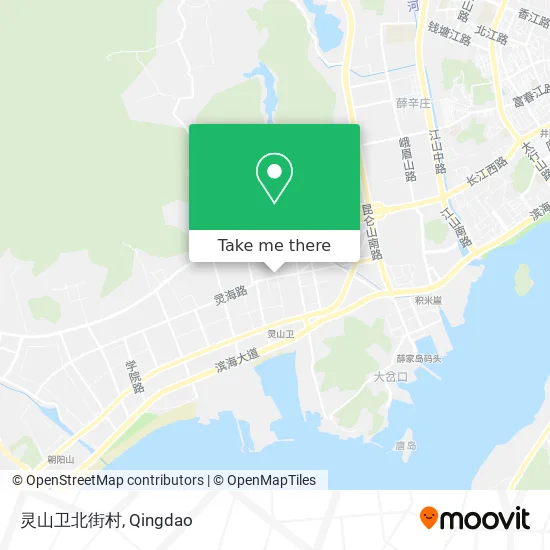 灵山卫北街村 map