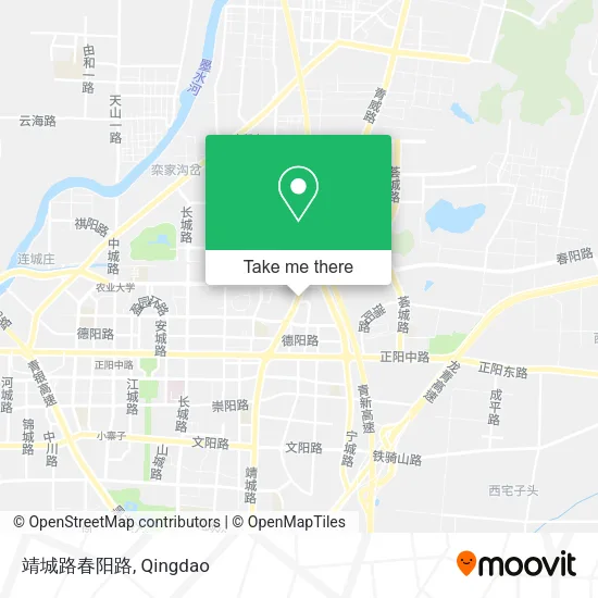 靖城路春阳路 map