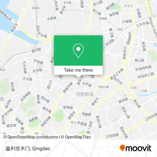 鑫利登木门 map