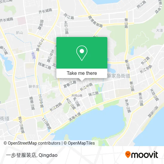 一步登服装店 map