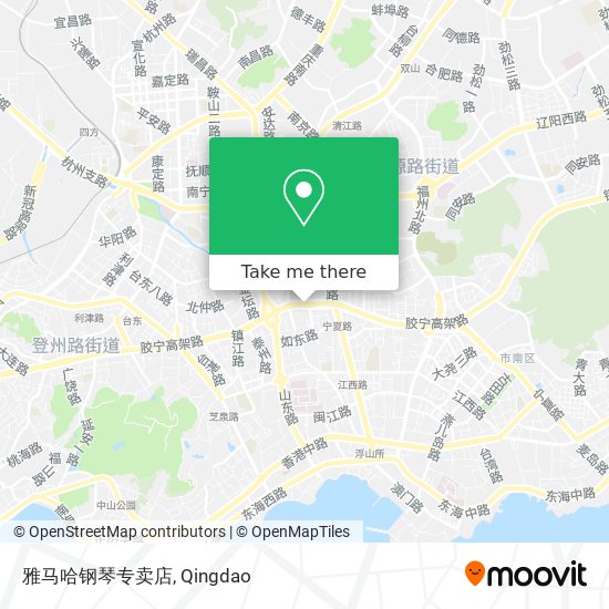 雅马哈钢琴专卖店 map