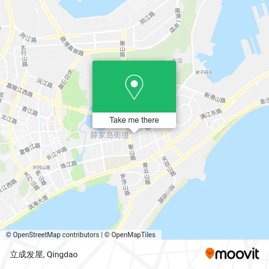 立成发屋 map