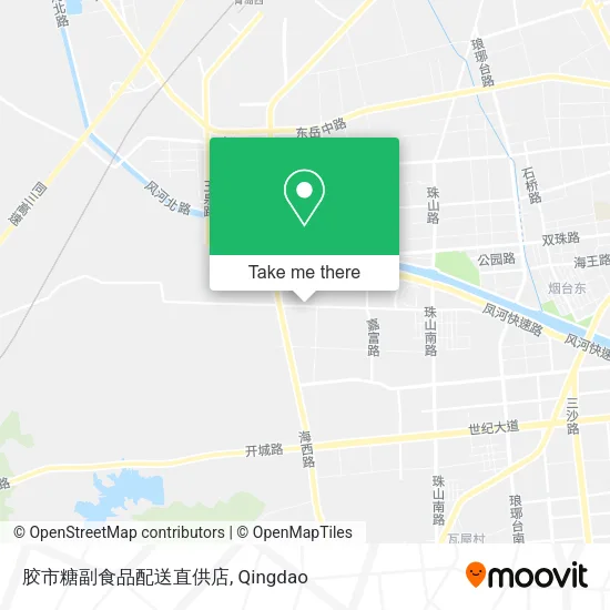 胶市糖副食品配送直供店 map