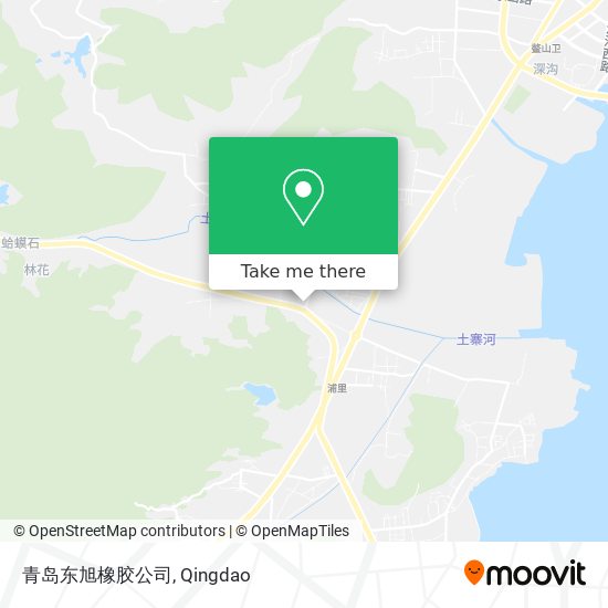 青岛东旭橡胶公司 map