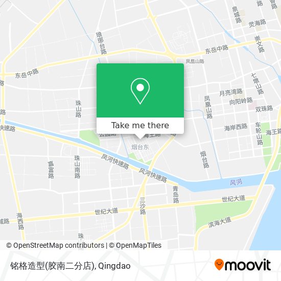 铭格造型(胶南二分店) map