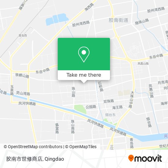 胶南市世修商店 map