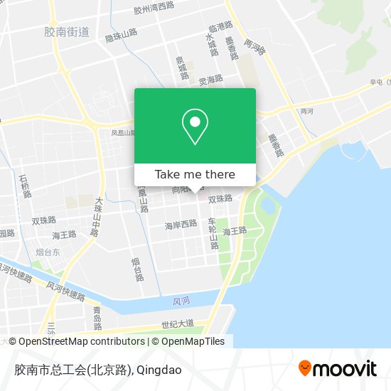 胶南市总工会(北京路) map
