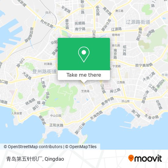 青岛第五针织厂 map