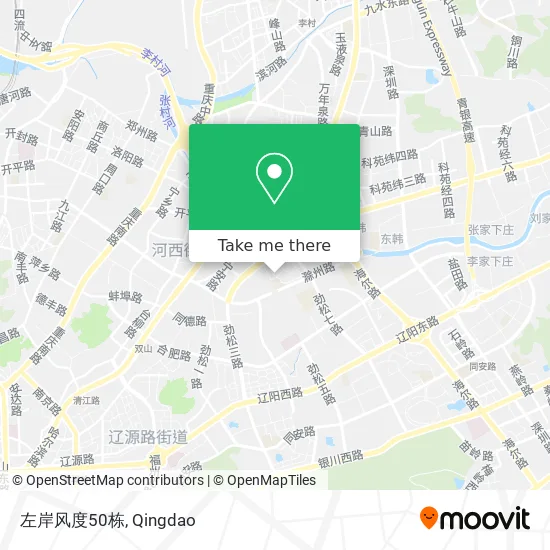 左岸风度50栋 map