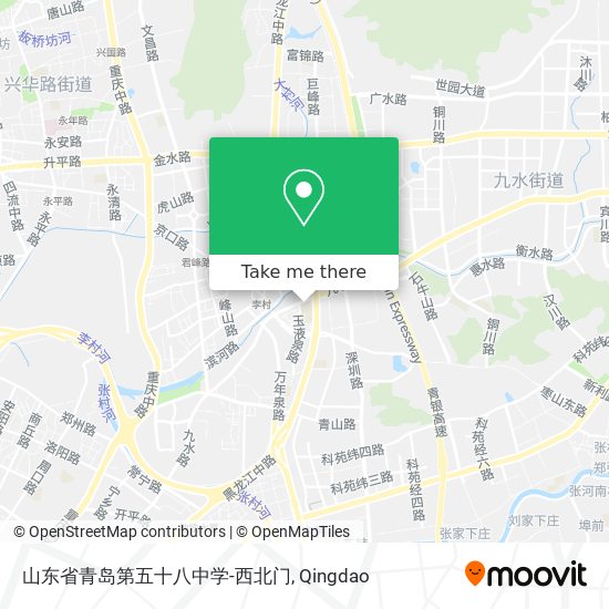 山东省青岛第五十八中学-西北门 map