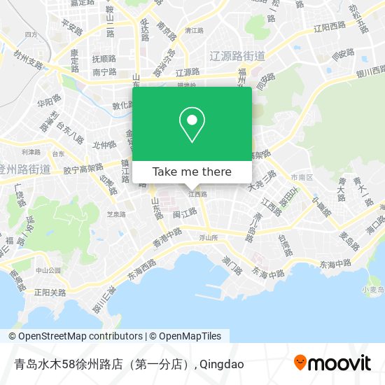 青岛水木58徐州路店（第一分店） map