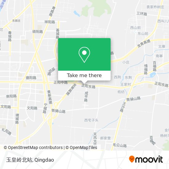 玉皇岭北站 map