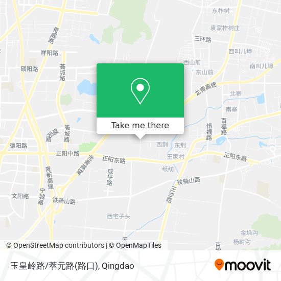 玉皇岭路/萃元路(路口) map