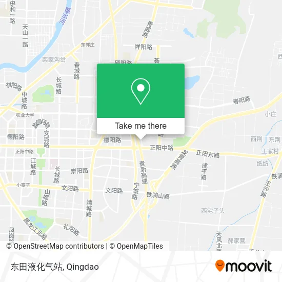 东田液化气站 map