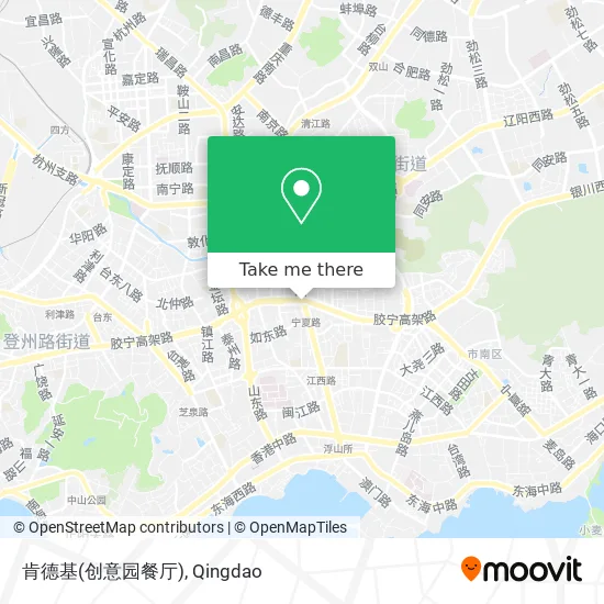 肯德基(创意园餐厅) map