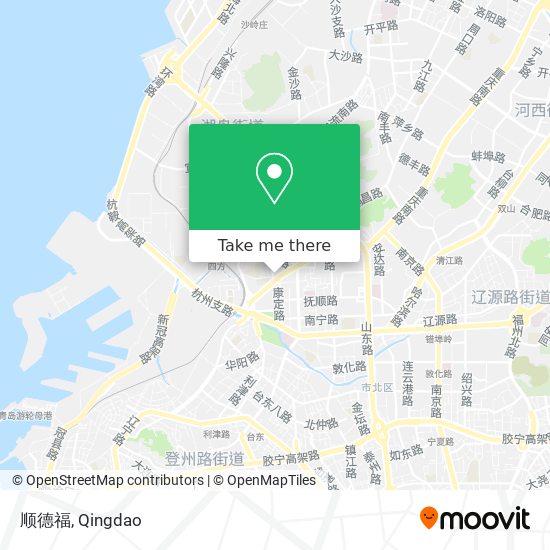 顺德福 map