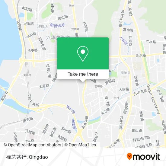 福茗茶行 map