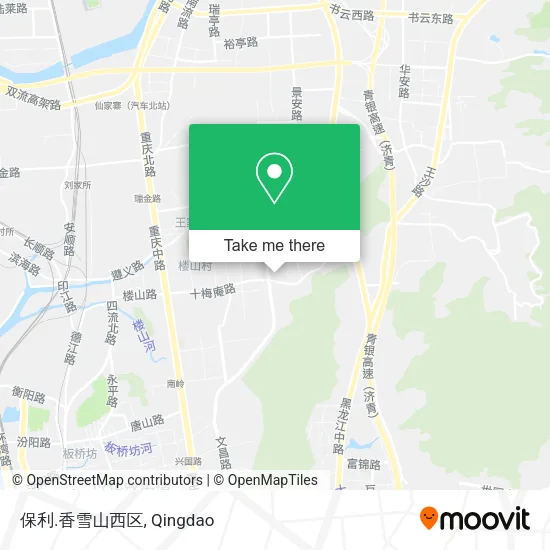 保利.香雪山西区 map