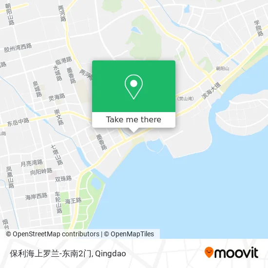 保利海上罗兰-东南2门 map