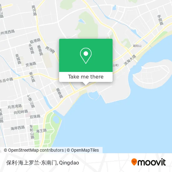 保利·海上罗兰-东南门 map