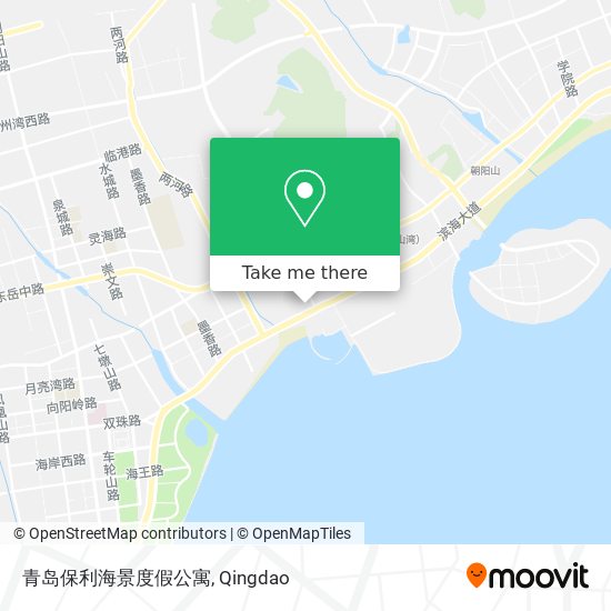 青岛保利海景度假公寓 map