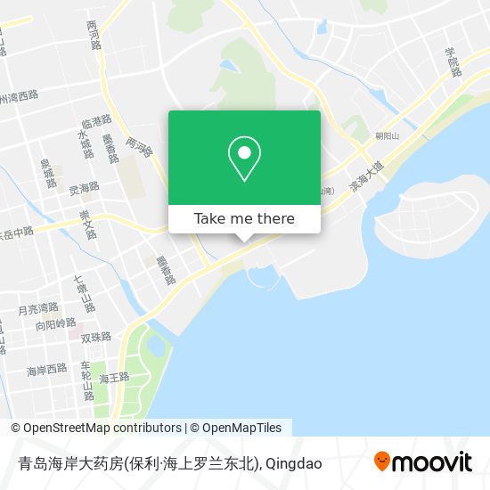 青岛海岸大药房(保利·海上罗兰东北) map