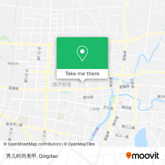 秀儿时尚美甲 map