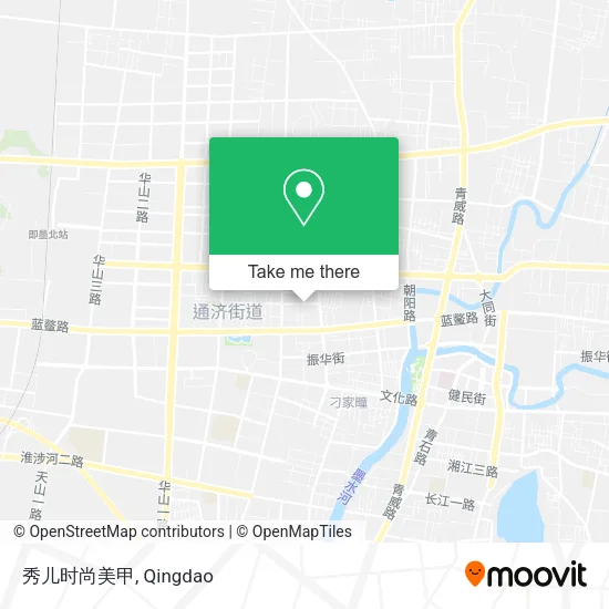 秀儿时尚美甲 map
