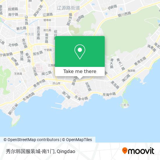 秀尔韩国服装城-南1门 map