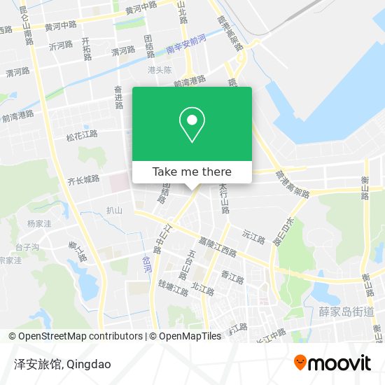 泽安旅馆 map