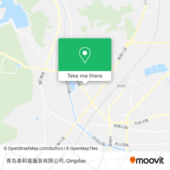 青岛泰和嘉服装有限公司 map