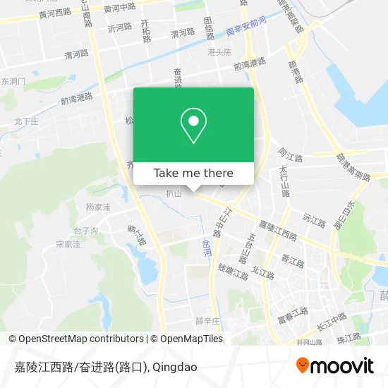 嘉陵江西路/奋进路(路口) map
