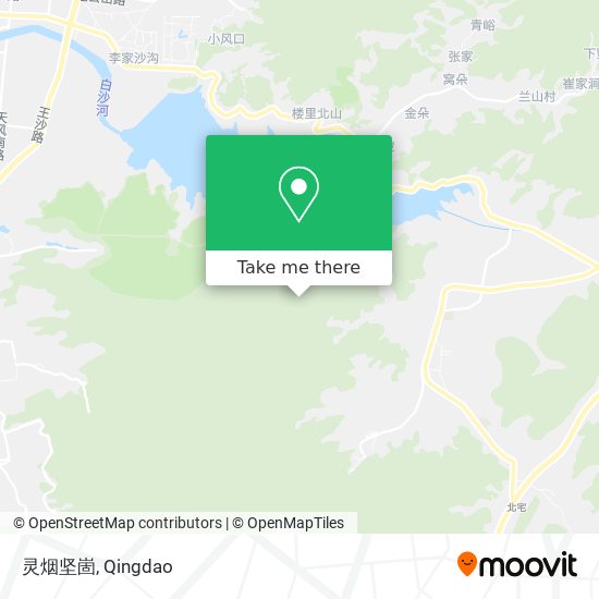 灵烟坚崮 map